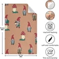 thumbnail image 3 of Dreamtimes Soft Absorbent Reusable Kitchen Towels, Set of 4|28x18 in, Garden Gnomes Dining Kitchen Living Room Tea Towels Dish Towels Decorative Towels, 3 of 7