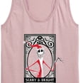 thumbnail image 3 of The Nightmare Before Christmas - Scary And Bright - Women's Racerback Tank Top, 3 of 5
