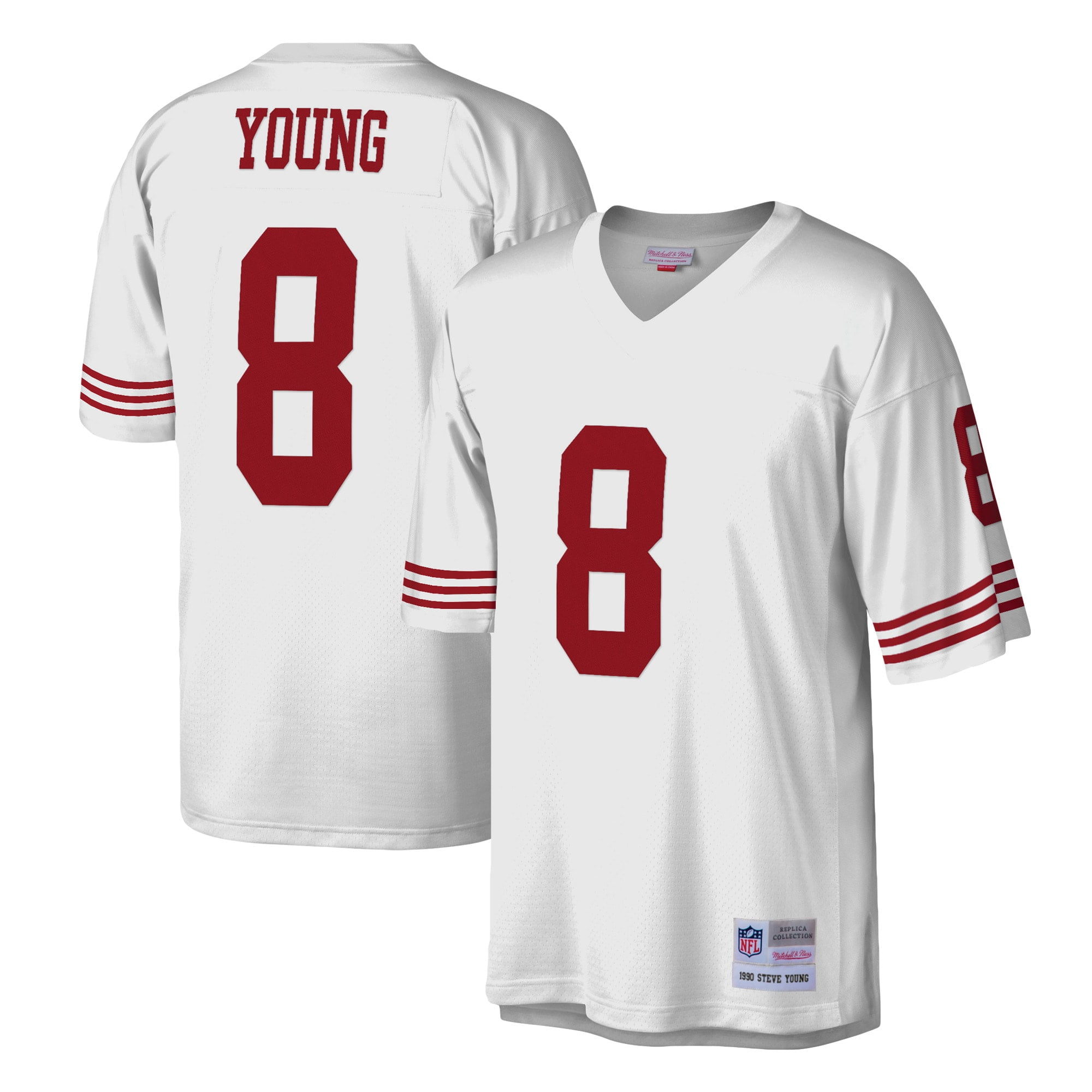 steve young mitchell and ness jersey
