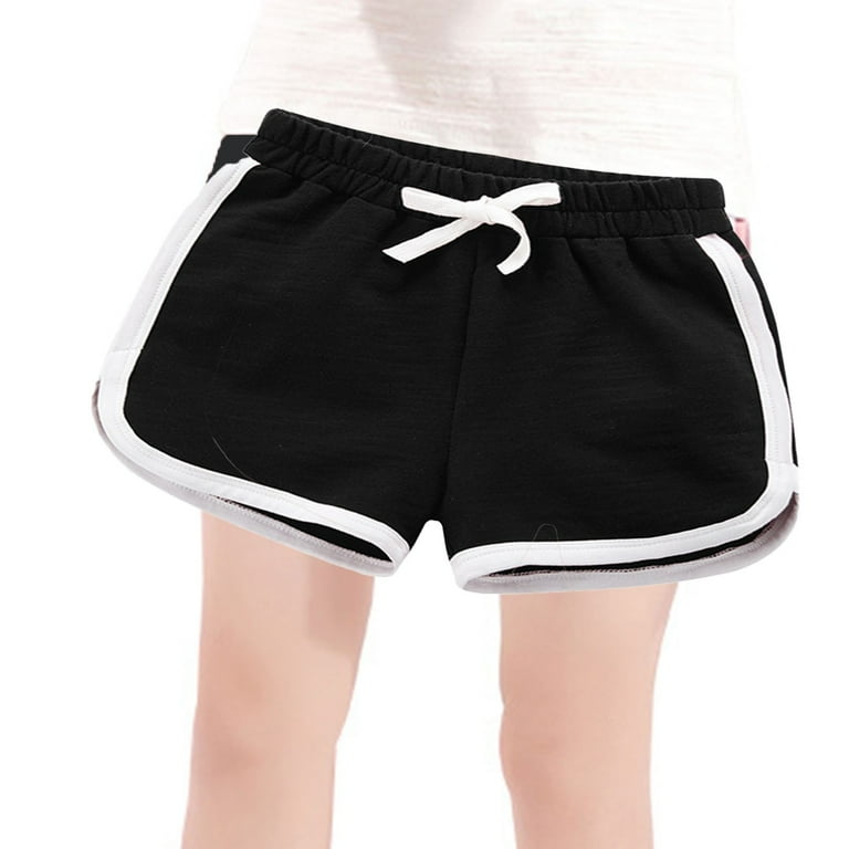 Dezsed Girls Cotton Athletic Shorts Active Running Shorts Toddler