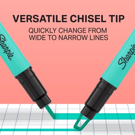 Sharpie Clear View Highlighter, Pocket Highlighter, Assorted, 8 Count - Image 3
