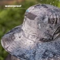 thumbnail image 7 of Outdoor Wide Brim Sun Hat with 2 Solar Fan Sun Bucket Hat for Men Women UPF 50+ Bucket Fishing & Beach Hat with Fan Built in, 7 of 7