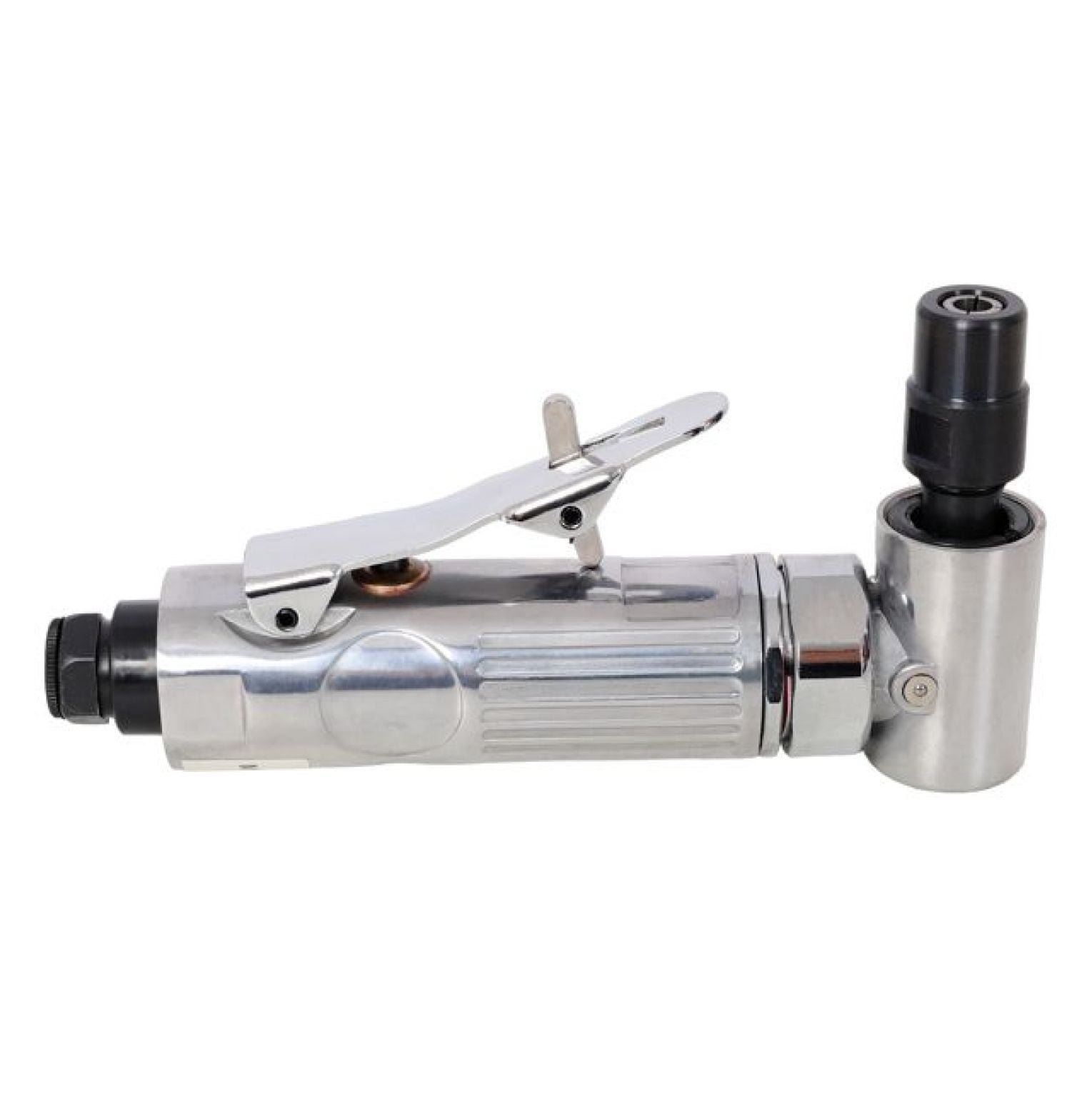 1/4" Air Angle Die Grinder - Mini Pneumatic Angle Grinder, Ball Bearing, 90 Degree Adjustable Head for Grinding, Polishing, Deburring & Porting