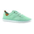 thumbnail image 1 of Lunar Womens St Ives Leather Plimsolls, 1 of 4