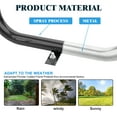 thumbnail image 6 of Chery Industrial 72 Inches Metal Picnic Table with Blue Finish and Umbrella Hole,Blue, 6 of 13
