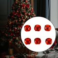 thumbnail image 3 of 6x Campanas decorativas para de Navidad, campanas de bendición, adorno para festival, campanas de Navidad, mini campanas para fiesta, puerta de Estilo B, 3 of 6