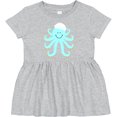 thumbnail image 3 of Inktastic Octopus Ocean Sea Creature Girls Baby Dress, 3 of 5