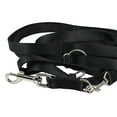 thumbnail image 3 of 1" Wide 6 Way European Multi-functional Nylon Dog Leash, Adjustable Lead Black 40"-70" Long, 3 of 3