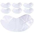 thumbnail image 3 of EeaseCA 200pcs Plastic DIY Neck Mask Paper Sheets Spa Neck Covering Paper Disposable Mask Sheets, 3 of 7