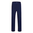 thumbnail image 5 of JTieacloth Men's Casual Solid Color Elastic Casual Business Pants Fashion Pants Men's Pants Cargo Pants for Men Blue, 5 of 7