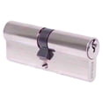 thumbnail image 1 of Sterling - Cerradura de Cilindro Europrofile (Plateado, Negro), 1 of 2
