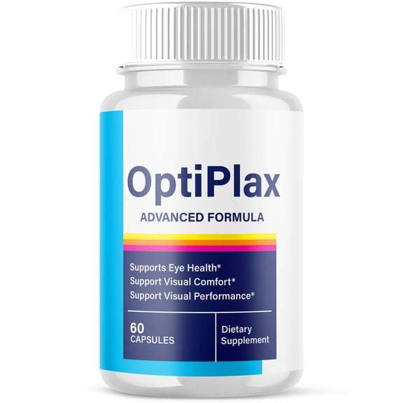 OptiPlax Vision Support Pills Advanced Formula Eye Health Supplement Opti Plax 60 Capsules