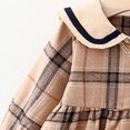 thumbnail image 4 of Jupe à Carreaux d'Été pour Filles Bébés Enfants Manches Longues Robe de Mode, 4 of 9