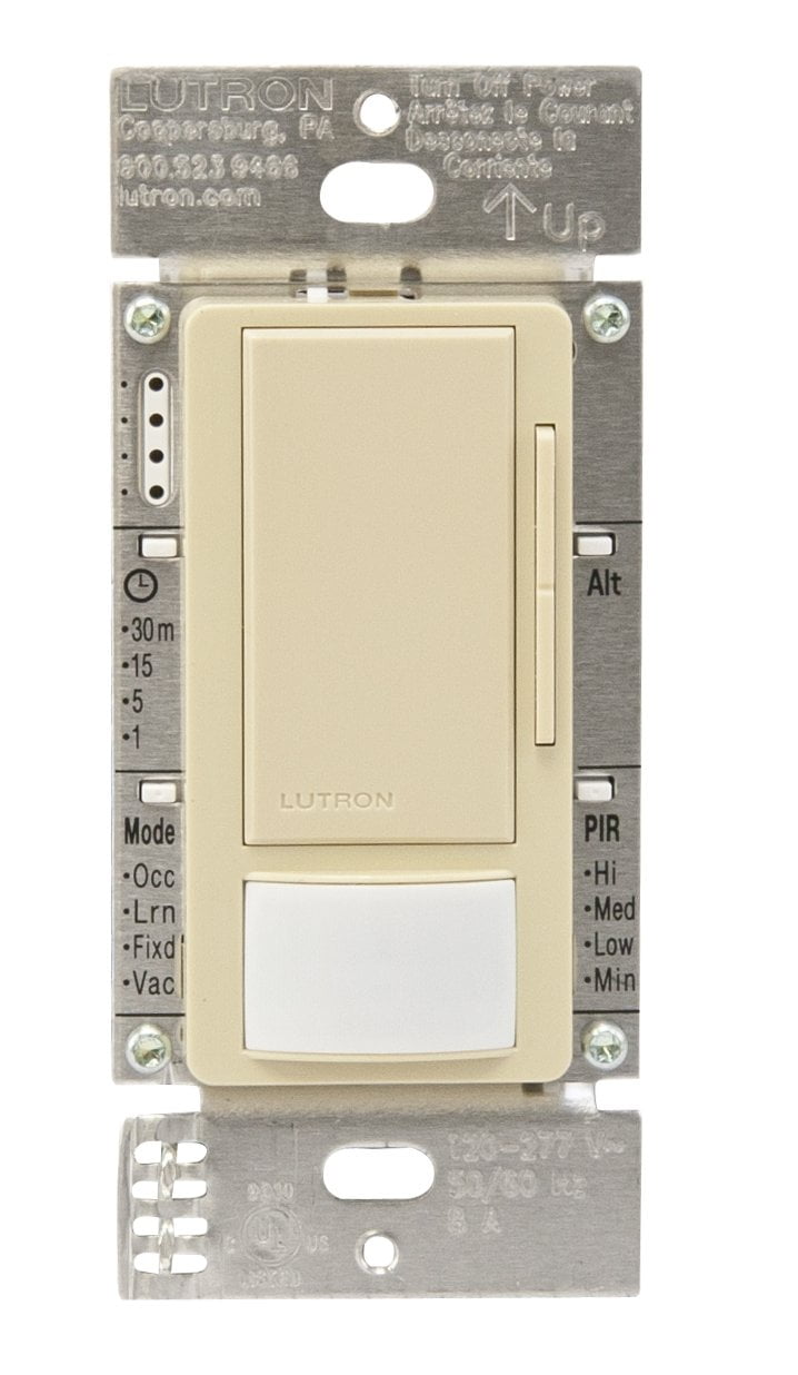 Lutron MS-Z101-IV 3-Way Occupancy/Vacancy Sensor 900 Sq-ft 120/277 Volt