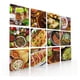 thumbnail image 1 of Set De 12 Cuadros Decorativos Para Pared Ricos Antojitos Ideas Creativas Cuadro sublimado en tela, 1 of 2