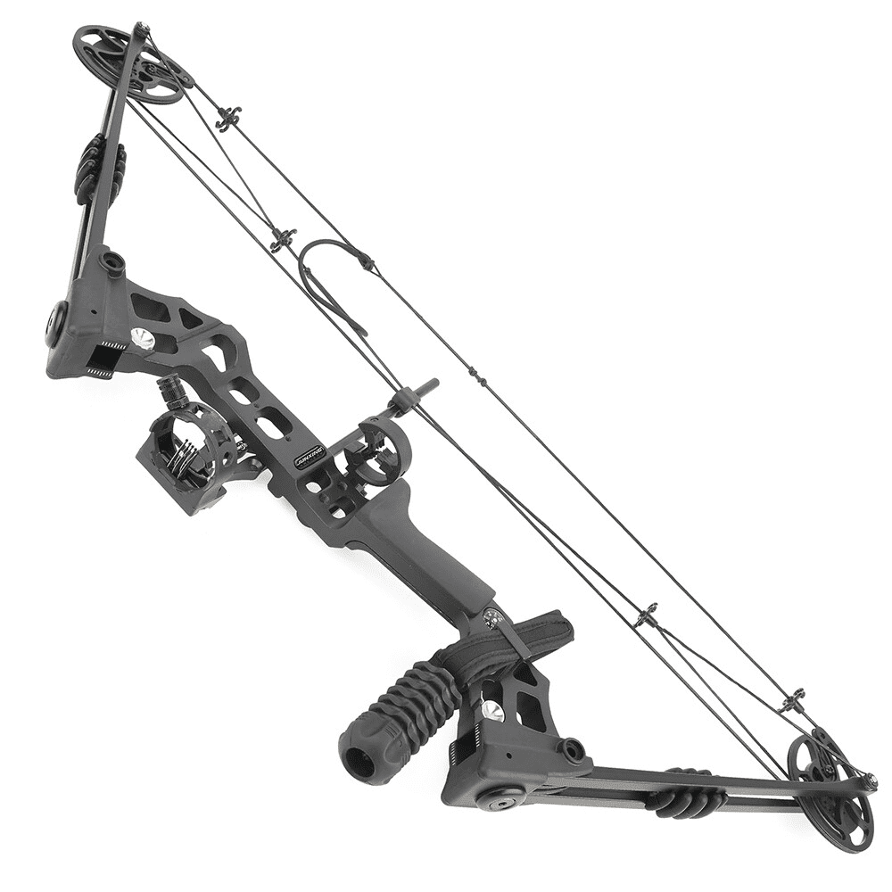 Junxing X8 Compound Bow and Arrows Set Adjustable Hunting Bow 20-70lb