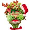 thumbnail image 1 of Corona de Navidad de Felpa Hugtrwg Decoraciones, 1 of 9