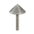 thumbnail image 5 of Electroplated Diamond Cone Chamfer Grinding Head Stone Glass Chamfering 20Mm, 5 of 9