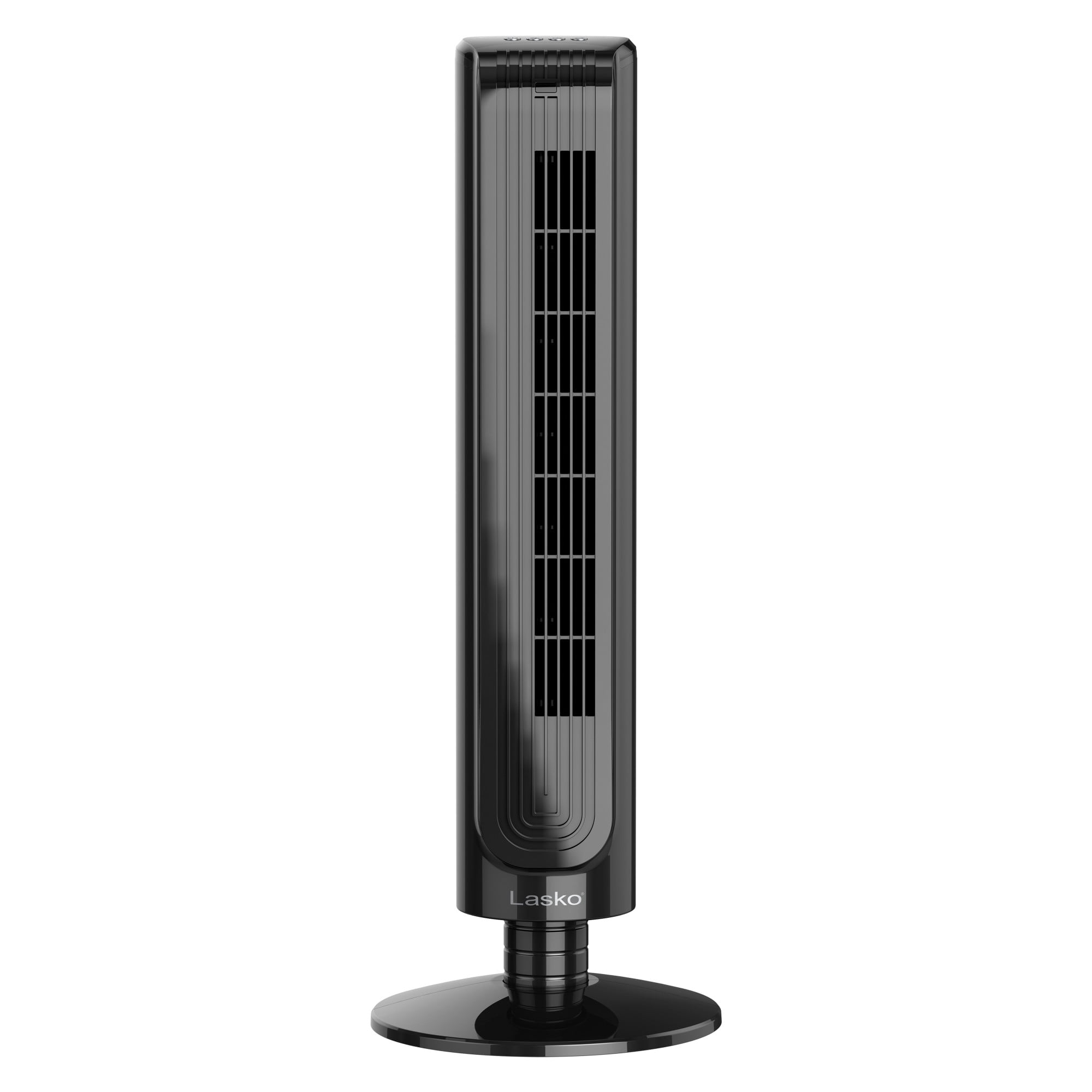 Lasko 32" Oscillating 3-Speed Tower Fan with Remote Control, Black, T32200