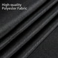 thumbnail image 5 of 6 Pack Black Table Cloth for Rectangle Table, 70 x 120 Inch Polyester Fabric Tablecloths Rectangular Table Covers 6-8ft for Party, Banquet, Dining, Wedding, Graduation, 5 of 14