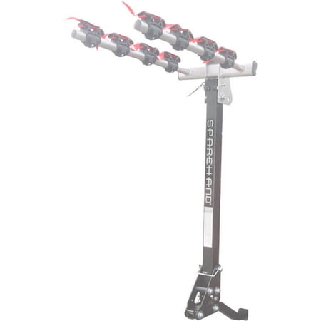 Sparehand 4-Bike Hitch Mount Vehicle Rack for All Frame Types, 132 lb. Max Weight Capacity