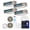 White & Size 4 Zone - 55000 BTU 11+11+11+11, variant on DELLA 55K BTU 4 Zone (3x9,500+17,000 BTU) Concealed Ducted Mini Split AC, 18.5 SEER2, Energy Star, 230V Inverter Heat Pump System, Pre-Charged, Work with Alexa and WiFi, 25ft Kit & Thermostat