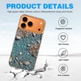thumbnail image 4 of Case For Apple iPhone Air / 17 Pro / 17 Pro Max Series Case, Slim Thin Transparent Flexible Clear TPU Shockproof Phone Case For iPhone 17 Series, pebbles and water, 4 of 6