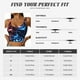 thumbnail image 5 of Fotbe Red And Blue Lightning Sujetador Deportivo Largo sin Aros para Mujer con Almohadillas y Soporte Medio, Transpirable y Absorbente, Camiseta Tipo Chaleco o Tank Top-X-Large, 5 of 8