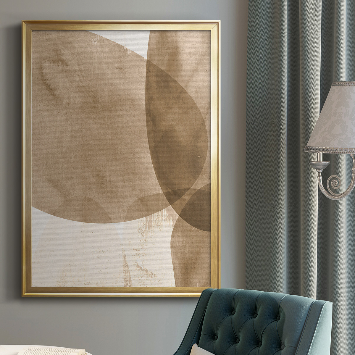 Neutral Object I Premium Framed Print - Ready to Hang