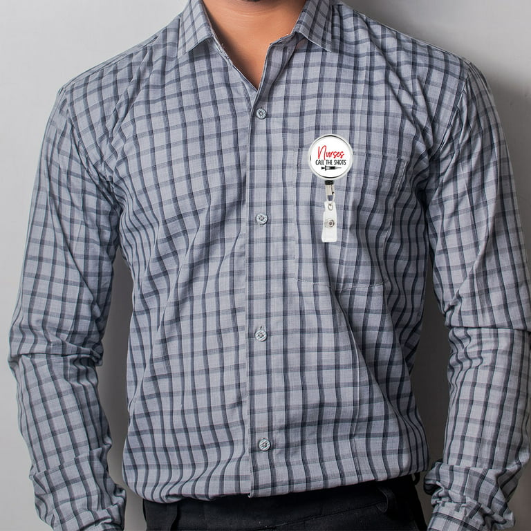 Koyal Wholesale Retractable Badge Reel Holder With Clip, Nurses
