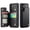 Black, variant on For Samsung Galaxy A37 A57 Case with Card Holder, Wallet Case for Women Men with RFID Blocking, Durable Leather Kickstand Magnetic Clasp Shockproof Phone Case