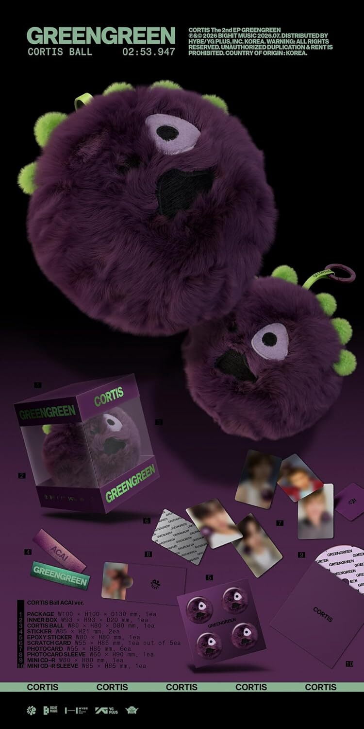 Cortis - Greengreen [Cortis Ball Acai Ver.] - Music & Performance - CD