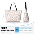 thumbnail image 4 of Xecao Maple Leaves for versatile beach bag for women includes zipper pockets and waterproof material, ideal for vacations and adventures., 4 of 7