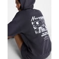 thumbnail image 4 of No Boundaries Graphic Fleece Hoodie, Women's XXS-XXL, 4 of 5