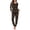 Halloween Black Cat Pumpkins, variant on Womens Halloween Pajama Sets Cute Ghost Pajamas Long Sleeve Set Floral Pajamas Two Piece Loungewear Soft Cozy Sleepwear Crewneck Pjs-L
