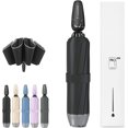 thumbnail image 1 of Breliio Umbrella - Mini Clip Umbrellas, Breliio Travel Umbrella Lightweight Compact, Folding and Portable, Reflective Safety Strip, Dual Use on Sunny and Rainy Days, 12 Ribs, 1 of 9