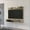 Beige, variant on Entertainment Centers, White 2-Shelf Central Floating Media Rack, White TV Stands With Storage,Melamine Small TV Stands, Furniture Primary Living Space TV & Entertainment Furniture