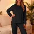 thumbnail image 2 of QHFBli Pyjamas pour Femmes en Molleton Doux et Chaud, 2 of 7