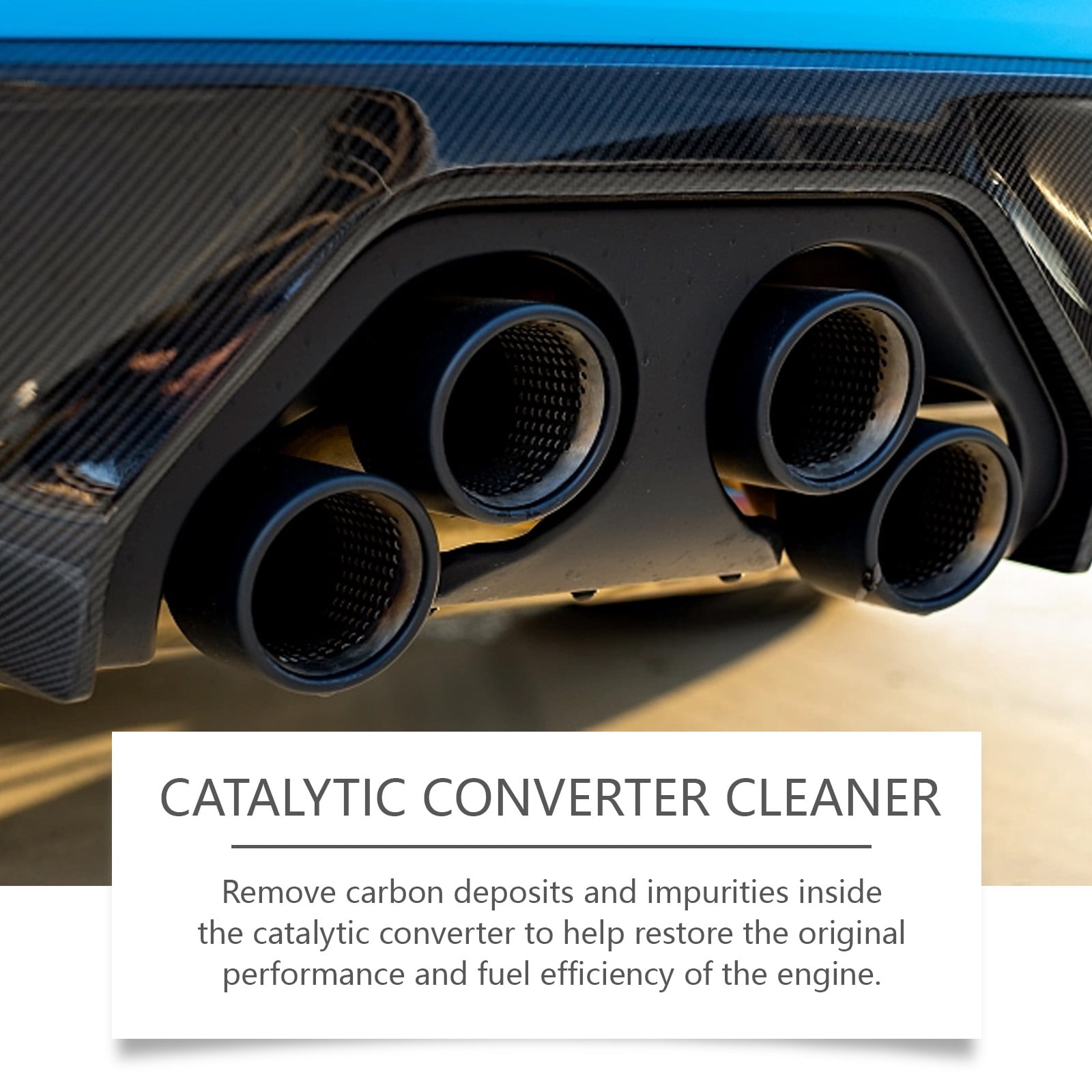 Alvantor Engine Performance Restorer Catalytic Converter Cleaner Fuel Additive 4 fl oz