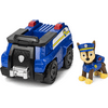 Paw Patrol, Chase’s Patrol Cruiser Vehicle with Collectible Figure, for Kids Aged 3 and Up