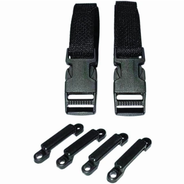 T-H Marine Boat Fuel Tank Hold Down FCH-1-DP With Two Poly Straps/Four Footman Loops And Hardware