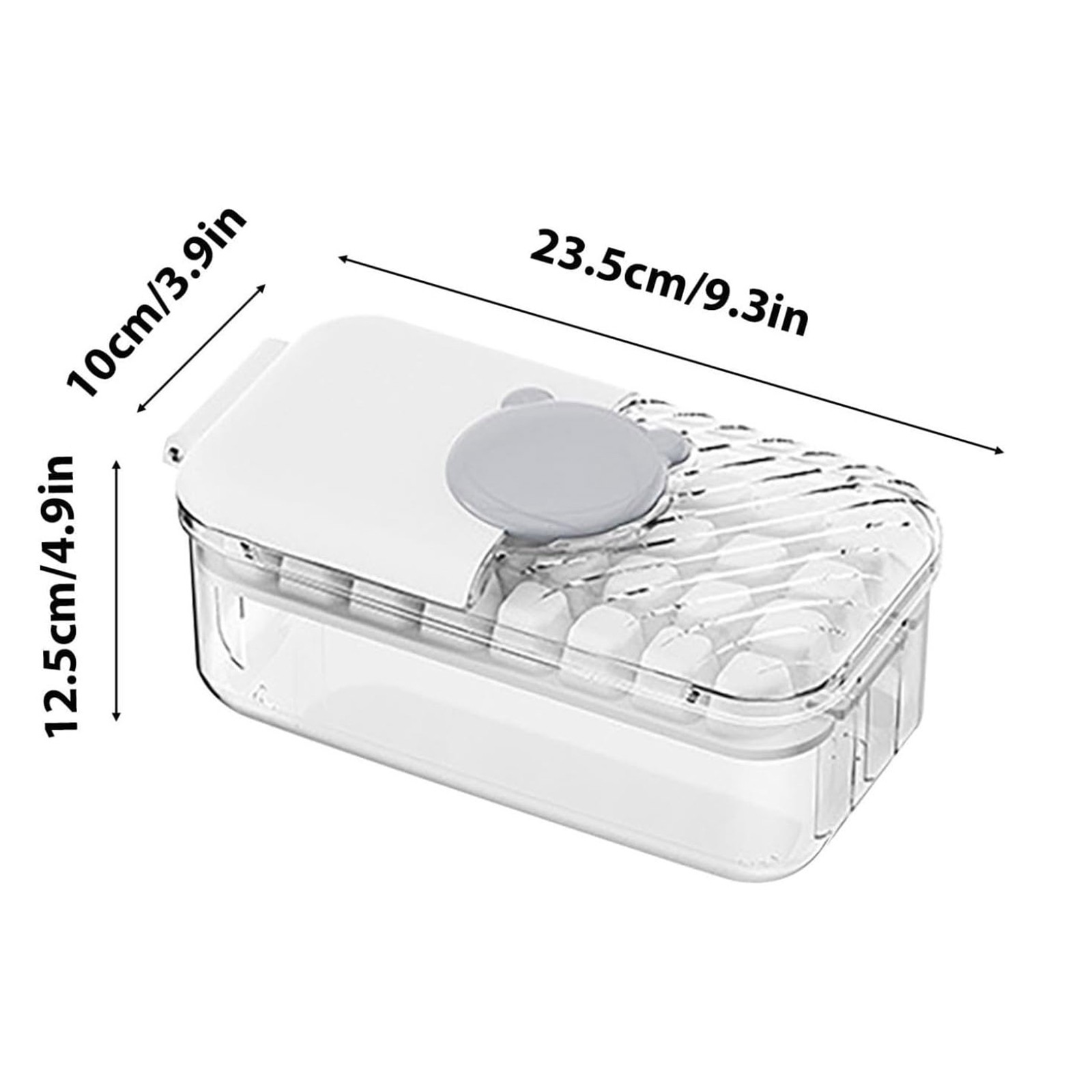 32 Pieces Ice Cube Square Ice Cube Tray Ice Cube Maker Home Food Grade Large Capacity Ice Cube Storage Box With Scoop Reusable Silicone Antifreeze Bucket Kit High-quality