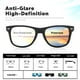 thumbnail image 4 of DEMIKOS Gafas de sol polarizadas para hombre y mujer, lentes de espejo retro de moda para conducir, pescar, protección UV400, 4 of 6
