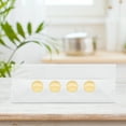 thumbnail image 4 of 1Pc Collectible Coin Stand Acrylic Display Rack Transparent Antique Coin Rack, 4 of 9