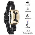 thumbnail image 3 of Becaristey USB Rechargeable Pets Shock Collar with LED Adjustable Anti-Barking Trainer Device Waterproof Necklace Accessories, 3 of 6