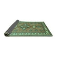 thumbnail image 2 of Ahgly Company Indoor Rectangle Persian Turquoise Blue Traditional Area Rugs, 2' x 5', 2 of 4