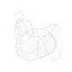 thumbnail image 2 of Cesta de huevos en forma de pollo - Organizador de almacenamiento de alambre metálico para la decoración de cocina y Pascua, tiene capacidad para 25 huevos, 13,38x10,43x8,66 pulgadas, 2 of 8
