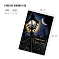 thumbnail image 5 of Lantern Press 1000 Piece Jigsaw Puzzle, New Orleans, Louisiana, Bourbon Street Lamppost, Scratchboard, 5 of 5