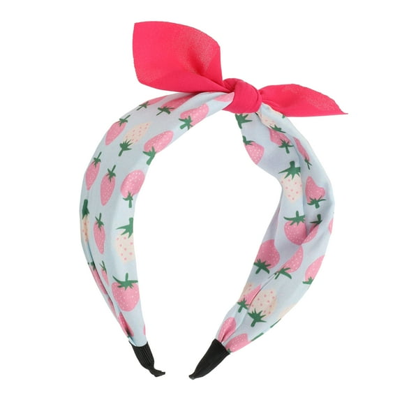 Vocoste 1 Pc Elegant Strawberry Headbands for Children 6.30"x4.72"x2.05" Pink White 1 Pc
