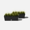 thumbnail image 7 of Veradek Pure Series Window Box 25" Plastic Planter 2-Pack Black, 7 of 7